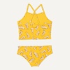 Amazon Essentials Girls and Toddlers’ Tankini Set(Golden Yellow Beige Leopard)