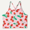 Amazon Essentials Girls and Toddlers’ Tankini Set(Pink Red Strawberries)