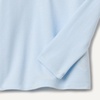 Amazon Essentials Girls and Toddlers’ Uniform Pique Long Sleeve Polo Shirt(Light Blue)