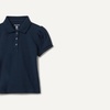 Amazon Essentials Girls and Toddlers’ Uniform Pique Polo Shirt(Navy)
