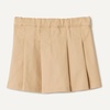 Amazon Essentials Girls and Toddlers’ Uniform Pleated Skort(Khaki Tan)