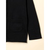 Amazon Essentials Girls and Toddlers’ Uniform Slim Fit Crewneck Cardigan Sweater(Black)
