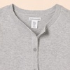 Amazon Essentials Girls and Toddlers’ Uniform Slim Fit Crewneck Cardigan Sweater(Light Grey Heather)