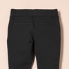 Amazon Essentials Girls and Toddlers’ Uniform Slim Fit Ponte-Knit Pant with Elastic Waist, Pull On, Pack of 2(Black)