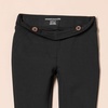 Amazon Essentials Girls and Toddlers’ Uniform Slim Fit Ponte-Knit Pant with Elastic Waist, Pull On, Pack of 2(Black)