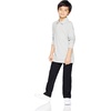 Amazon Essentials Toddler Boys’ School Uniform Straight-Fit Flat-Front Chino Pants with Adjustable Elastic Waist, Multipack(Jet Black)