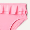 Amazon Essentials x Sofia Grainge Toddler and Baby Girls’ Two Piece Swimsuit with Crisscross Straps, Double-Layer Flounce(Candy Pink)
