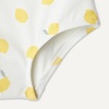 Amazon Essentials x Sofia Grainge Toddlers and Baby Girls’ One-Piece Swimsuit with Crisscross Straps, Ruffle Detail(Ivory Lemon)