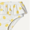 Amazon Essentials x Sofia Grainge Toddlers and Baby Girls’ Two-Piece Long Sleeve Rashguard Set, Multipacks(Ivory Lemon)