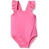 Amazon Essentials Baby Girls’ Ruffle One-Piece Swimsuit(Hot Pink)