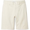 Amazon Essentials Boys and Toddlers’ Uniform Woven Chino Flat-Front Shorts with Adjustable Waist(Light Khaki Brown)