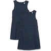 Amazon Essentials Girls’ School Uniform Pleated Jumper Dress(Navy)
