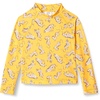 Golden Yellow Beige Leopard