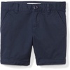 Amazon Essentials Girls and Toddlers’ School Uniform Shorts with Adjustable Waist, Flat Front(Navy Blue)