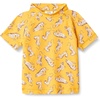 Golden Yellow Beige Leopard