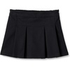 Amazon Essentials Girls and Toddlers’ Uniform Pleated Skort(Black)