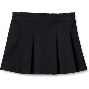 Amazon Essentials Girls and Toddlers’ Uniform Pleated Skort(Black)