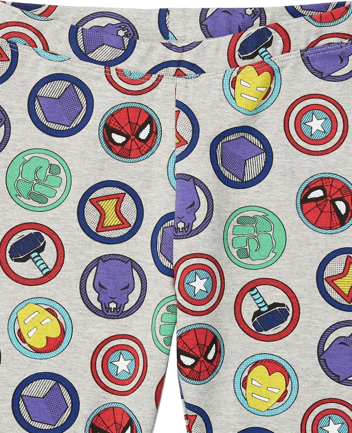 image:imageAmazon Essentials Disney Marvel Star Wars Frozen Princess Girls and Toddlers MixandMatch Cotton Set Pack of 5Marvel Heroes