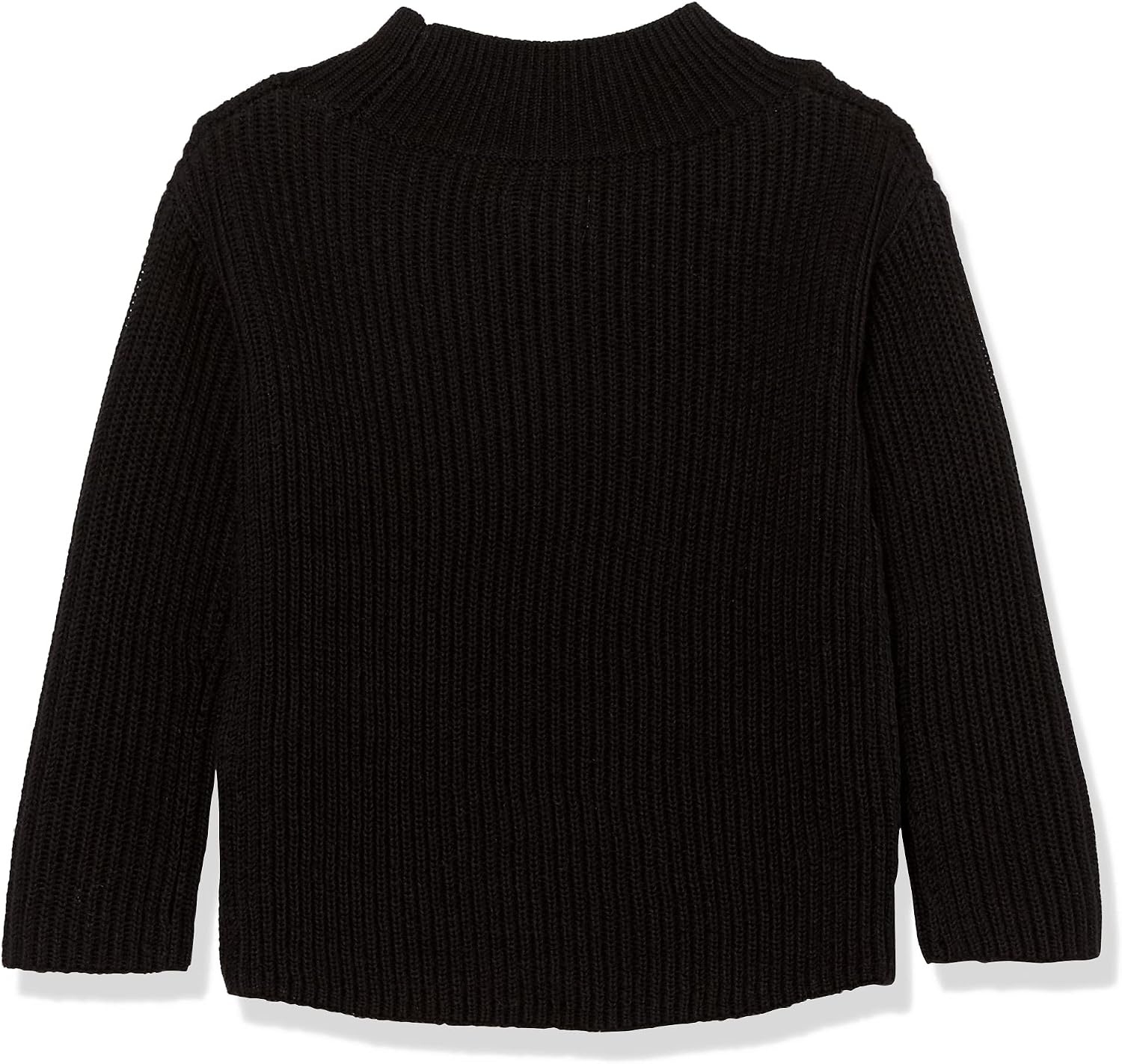 image:imageAmazon Essentials Girls Modern WideNeck Pullover SweaterBlack