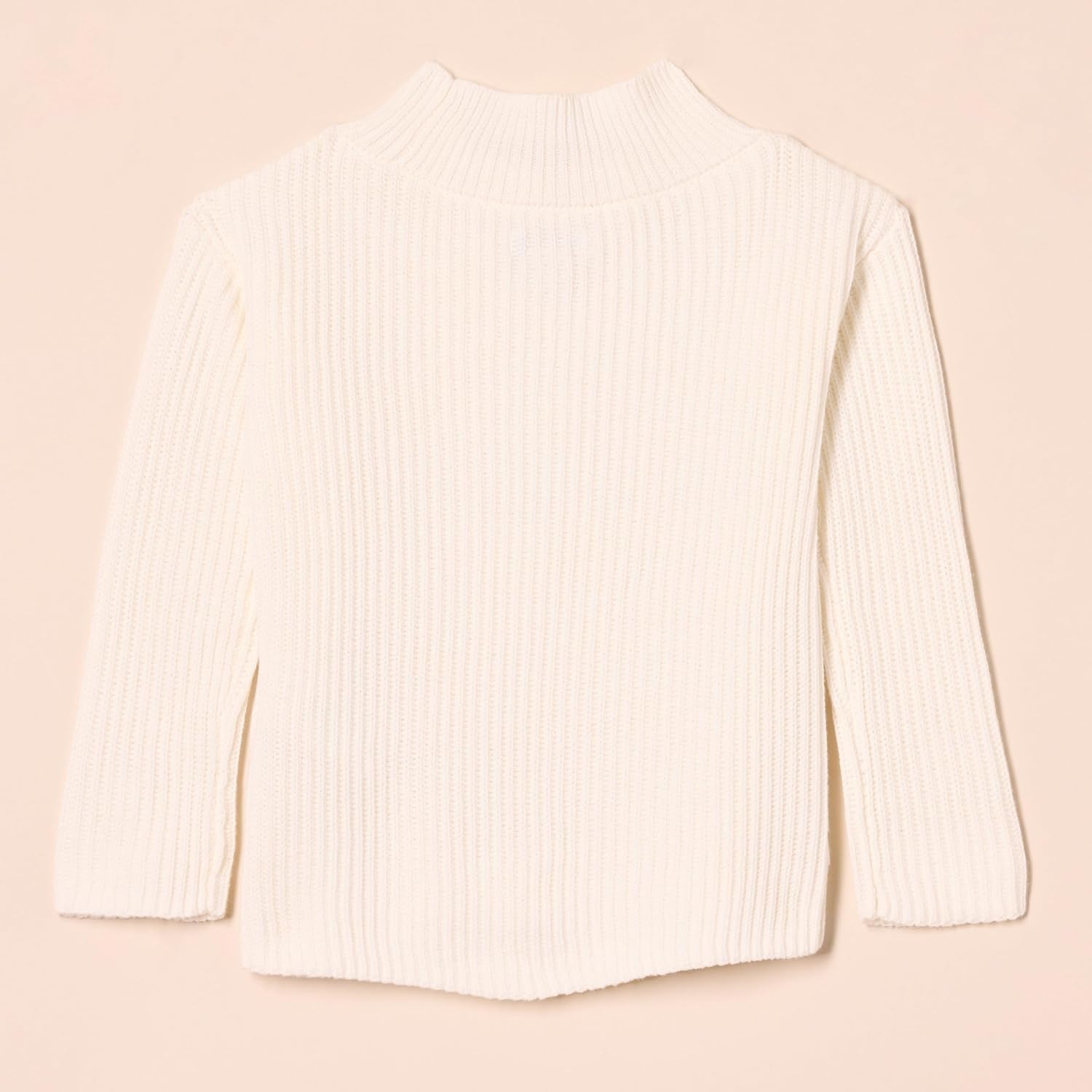 image:imageAmazon Essentials Girls Modern WideNeck Pullover SweaterEggshell White