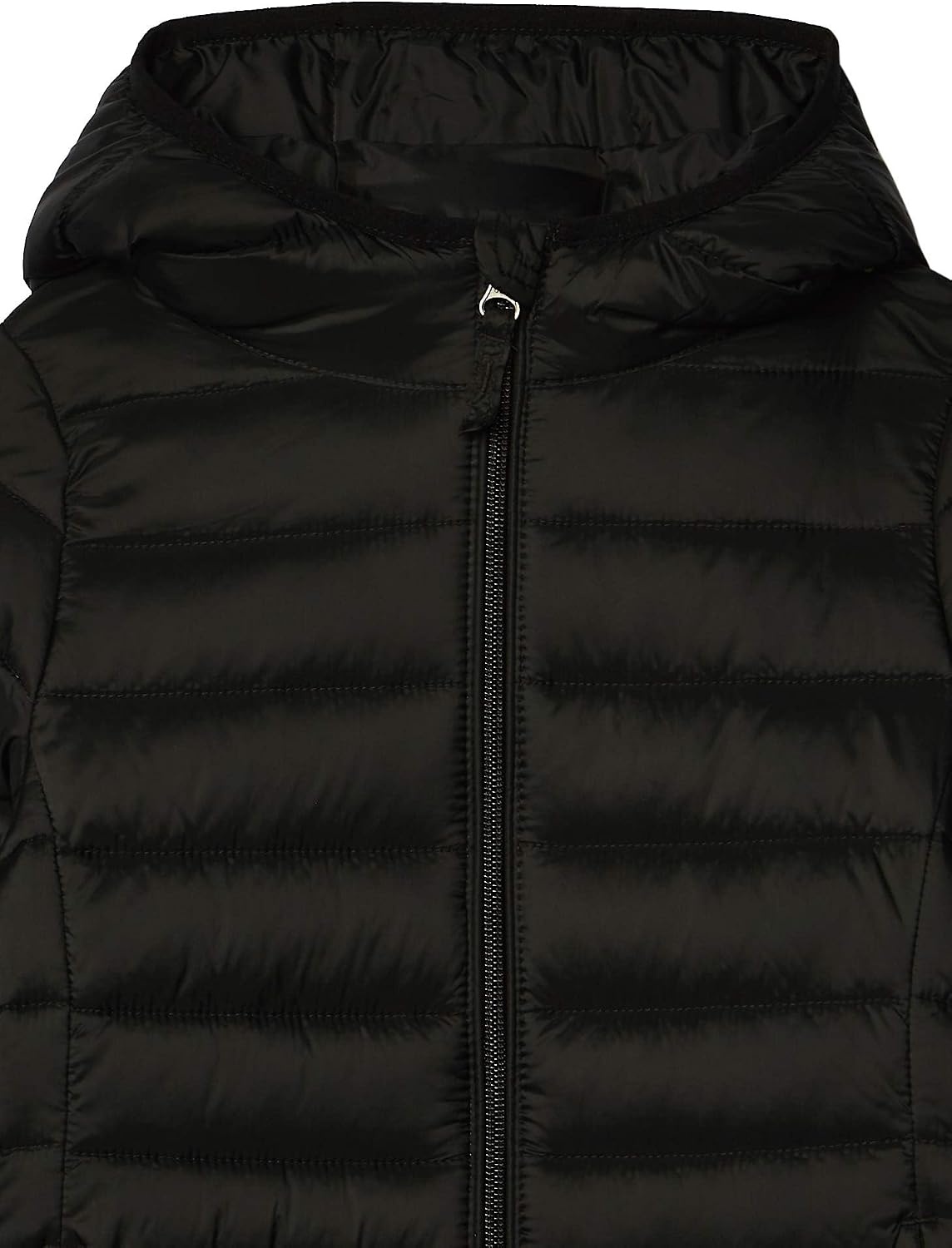 image:imageAmazon Essentials Girls and Toddlers Lightweight WaterResistant Packable Hooded Puffer JacketBlack