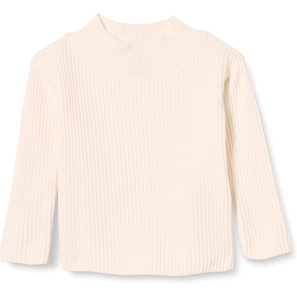 image:imageAmazon Essentials Girls Modern WideNeck Pullover SweaterEggshell White