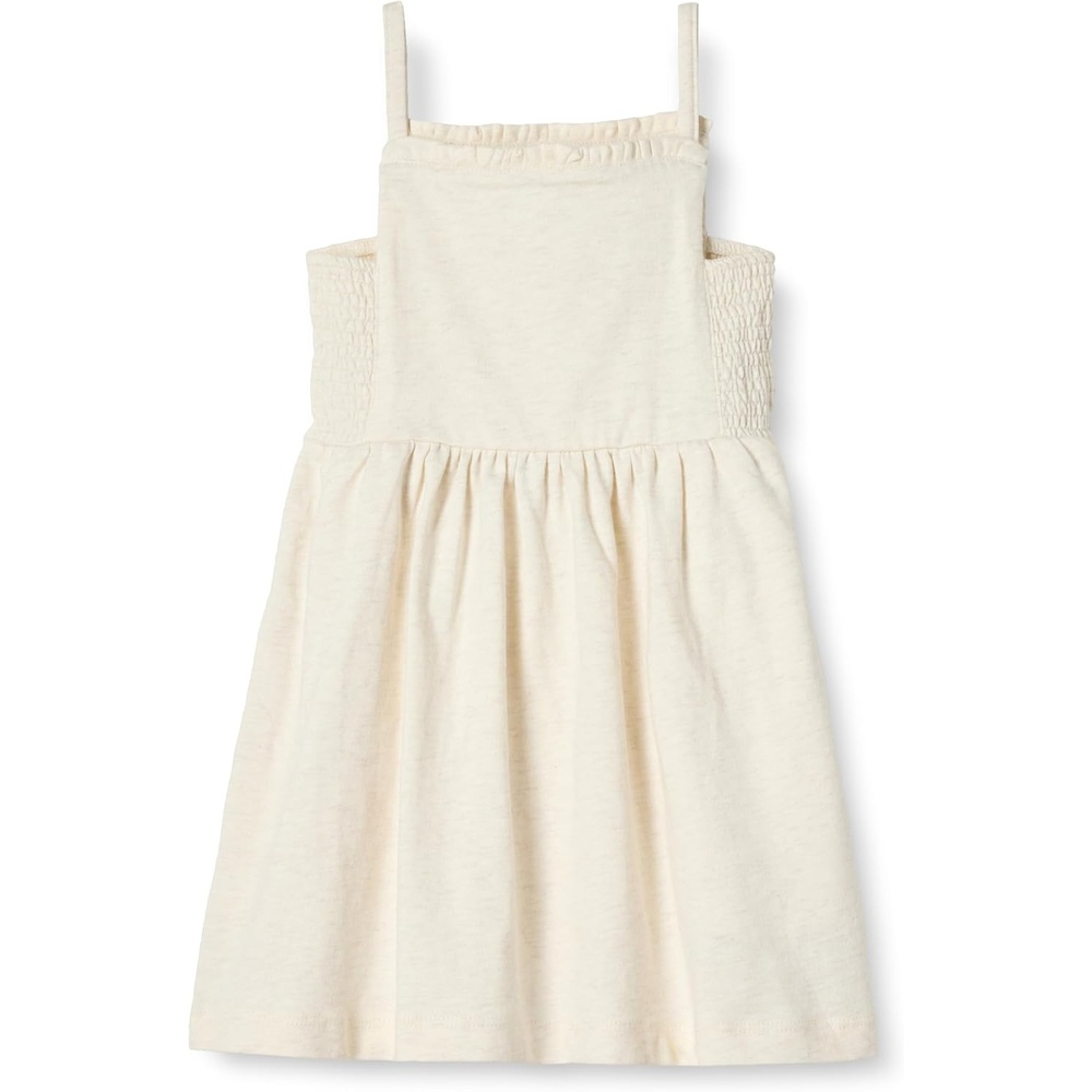 image:imageAmazon Essentials Girls and Toddlers Cotton Strappy Midi DressOatmeal Heather