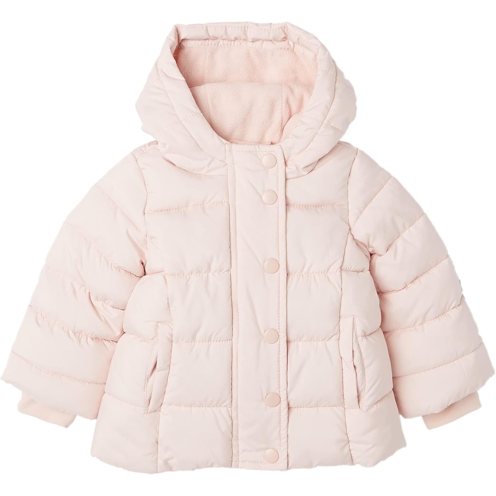 image:imageAmazon Essentials Girls and Toddlers Heavyweight Hooded Puffer Coat WaterResistantLight Mauve