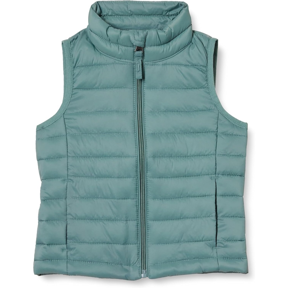 image:imageAmazon Essentials Girls and Toddlers Lightweight WaterResistant Packable Puffer VestGreen