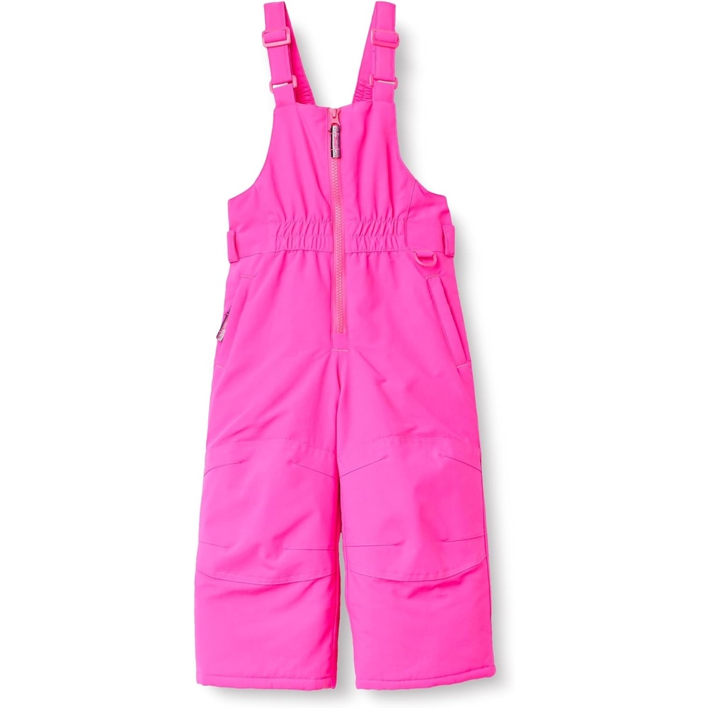 image:imageAmazon Essentials Girls and Toddlers WaterResistant Ski amp Snow Bib OverallNeon Pink