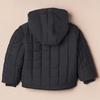 Amazon Essentials Boys and Toddlers’ Quilted Pullover Jacket(Black)