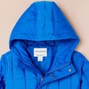 Amazon Essentials Boys and Toddlers’ Quilted Pullover Jacket(Bright Blue)