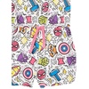 Amazon Essentials Disney | Marvel | Star Wars | Frozen | Princess Girls and Toddlers’ Knit Sleeveless Rompers, Pack of 2(Festive Marvel – Kids)