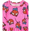 Amazon Essentials Disney | Marvel | Star Wars | Frozen | Princess Girls and Toddlers’ Mix-and-Match Cotton Set, Pack of 5(Marvel Spider-man)
