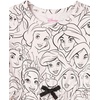 Amazon Essentials Disney | Marvel | Star Wars | Frozen | Princess Girls and Toddlers’ Mix-and-Match Cotton Set, Pack of 5(That Princess Life Set)