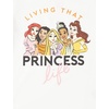 Amazon Essentials Disney | Marvel | Star Wars | Frozen | Princess Girls and Toddlers’ Mix-and-Match Cotton Set, Pack of 5(That Princess Life Set)