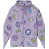 Amazon Essentials Disney | Marvel | Star Wars | Princess Girls and Toddlers’ Polar Fleece Full-Zip Mock Jackets(Marvel Logo Icon Print)