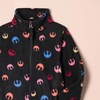 Amazon Essentials Disney | Marvel | Star Wars | Princess Girls and Toddlers’ Polar Fleece Full-Zip Mock Jackets(Star Wars Multi Rebel)