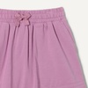 Amazon Essentials Girls’ Cotton Stretch Jersey Patch Pocket Skort with Pockets(Oatmeal Heather/Mauve)