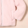 Amazon Essentials Girls’ Faux Sherpa Fleece Full-Zip Jacket, Lined(Light Pink)