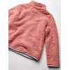 Amazon Essentials Girls’ Faux Sherpa Fleece Full-Zip Jacket, Lined(Mauve)