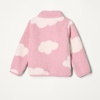 Amazon Essentials Girls’ Faux Sherpa Fleece Full-Zip Jacket, Lined(Pink Cloud)