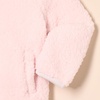 Amazon Essentials Girls’ Long Sleeve Sherpa Fleece Quarter-Zip Pullover Jacket, Insulated(Light Pink)