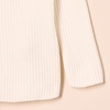 Amazon Essentials Girls Modern Wide-Neck Pullover Sweater(Eggshell White)