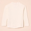 Amazon Essentials Girls Modern Wide-Neck Pullover Sweater(Eggshell White)