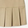 Amazon Essentials Girls’ Pleated Hem Dress(Khaki Tan)
