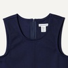 Amazon Essentials Girls’ Pleated Hem Dress(Navy)