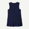Amazon Essentials Girls’ Pleated Hem Dress(Navy)