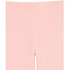 Amazon Essentials Girls’ Wide-Rib Ruffle Top and Flare Pants Outfit Set, Pack of 2(Blush)