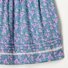 Amazon Essentials Girls and Toddlers’ 100% Cotton Puff-Sleeve Fit & Flare Dress(Blue Posey Floral)